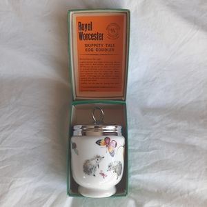 Royal Worcester Rare Vintage A Skippety Tale egg coddler